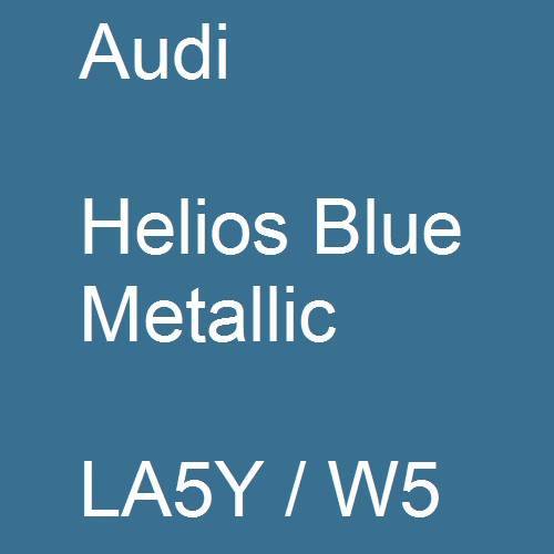 Audi, Helios Blue Metallic, LA5Y / W5.